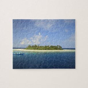 Puzzle Île Baughagello, Atoll South Huvadhoo,