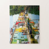 Puzzle Île de Burano près de Venise, Maisons Arc en Ciel  (Vertical)