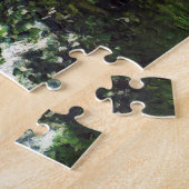 Puzzle Île de la Grande Jatte à travers les arbres Monet (Côté)