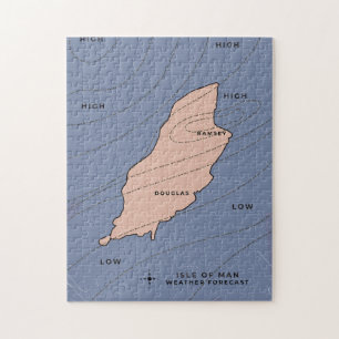 Puzzle Île de Man Prévisions météorologiques