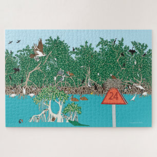 Puzzle Île de Mangrove 20x30