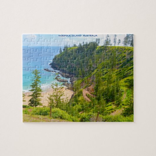 Puzzle Île de Norfolk Australie (Horizontal)