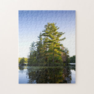 Puzzle Île sur le lac Long Pond