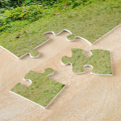 Puzzle Île verte tropicale de Moorea dans le Pacifique (Côté)