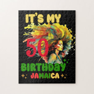 Puzzle Ile Vibes Jamaïque Anniversaire Groupe de Filles C