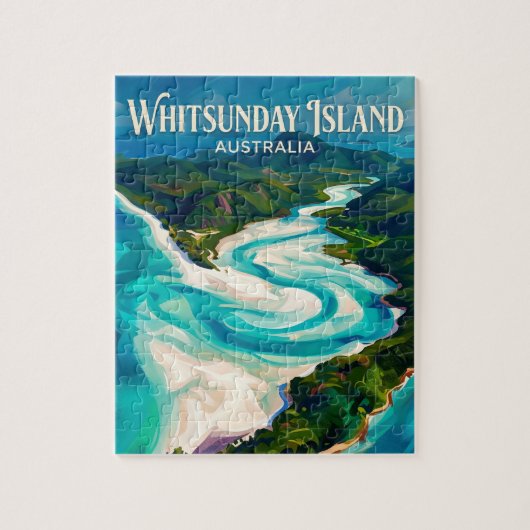 Puzzle Île Whitsunday Australie (Vertical)