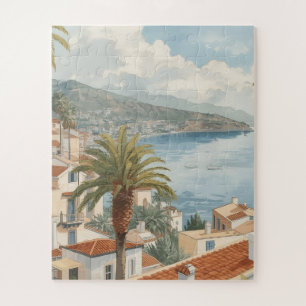 Puzzle Îles Baléares Voyage Vintage Français