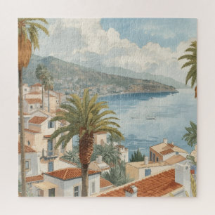 Puzzle Îles Baléares Voyage Vintage Français