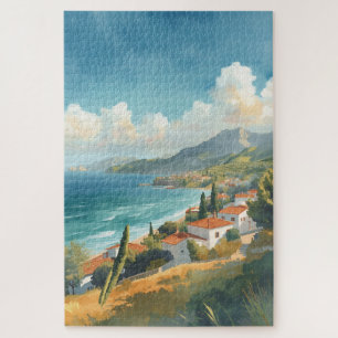 Puzzle Îles Baléares Voyage Vintage Français