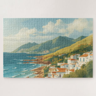 Puzzle Îles Baléares Voyage Vintage Riviera française