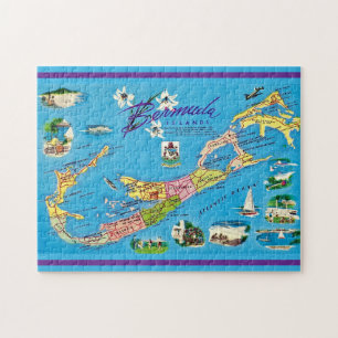 Puzzle Îles Bermudes 11x14