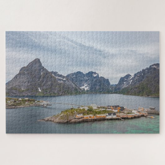 Puzzle Iles Lofoten Norvège (Horizontal)