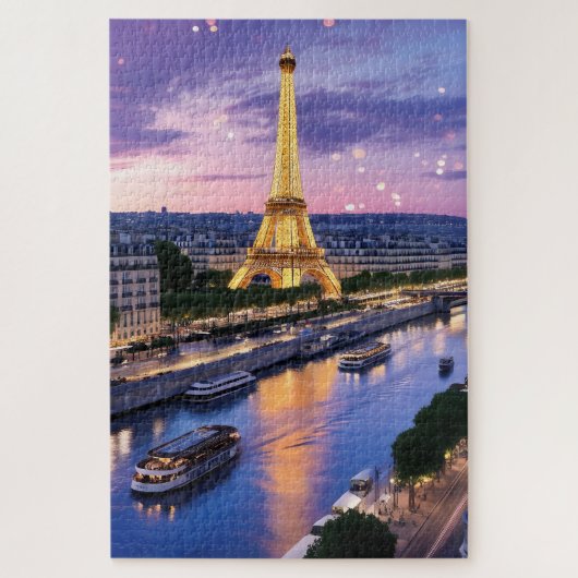 Puzzle Illuminer Paris Tour Eiffel (Vertical)