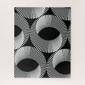 Puzzle Illusion de la géométrie de Black and White (Vertical)