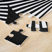 Puzzle Illusion de la géométrie de Black and White (Côté)