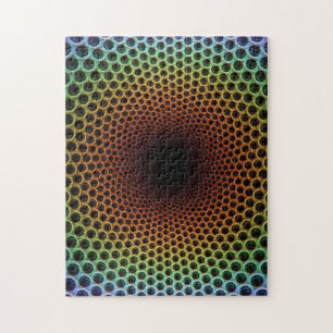 Puzzle Illusion d'optique colorée - très difficile