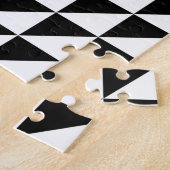 Puzzle illusion d'optique noir (Côté)