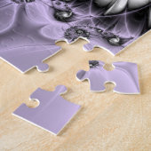 Puzzle Illusion Lilac Abstrait Floral Fractal Art Imagina (Côté)