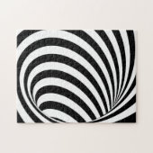 Puzzle Illusion optique 3D de trou spiral (Horizontal)