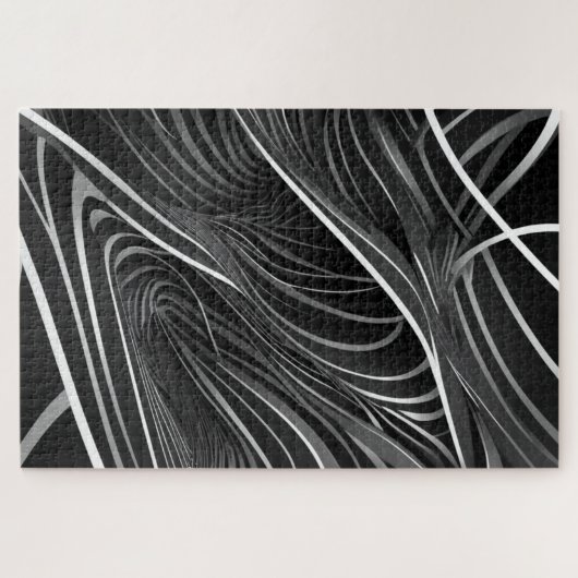 Puzzle Illusion optique Abstraite (Horizontal)