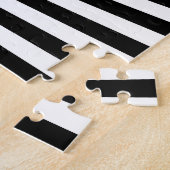 Puzzle Illusion optique : Abstraite géométrique rayée. (Côté)