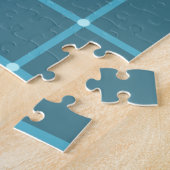 Puzzle Illusion Optique Bleue Difficile Difficile (Côté)