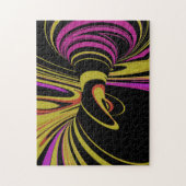 Puzzle illusion optique colorée (Vertical)