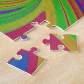 Puzzle illusion optique colorée (Côté)