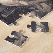 Puzzle Illusion optique d'amour de crâne rétro (Côté)