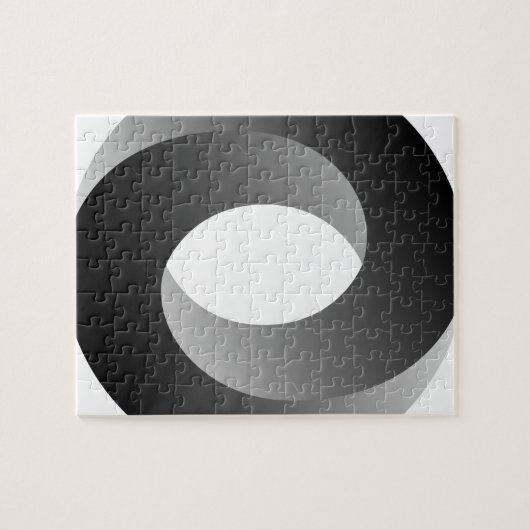 Puzzle Illusion optique de cercle impossible (Horizontal)