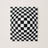 Puzzle Illusion optique de damier (Vertical)