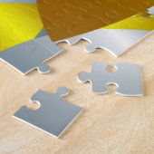 Puzzle Illusion optique métallique métallique spirale or (Côté)