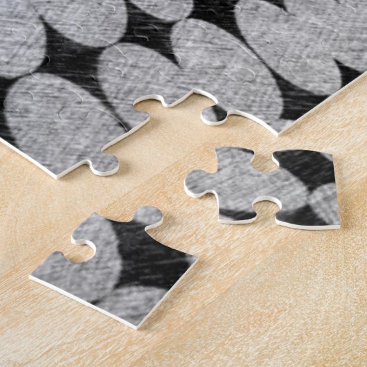 Puzzle Illusion optique monochromatique difficile (Côté)