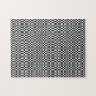 Puzzle Illusion Optique Noir Et Blanc
