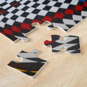 Puzzle Illusion optique psychédélique (Côté)