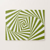 Puzzle Illusion optique verte (Horizontal)
