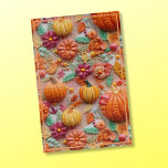 Puzzle Illustration 3D colorée Citrouille d'automne Botan<br><div class="desc">Cette conception présente une illustration 3D colorée de citrouilles,  de feuilles et de fleurs d'automne. L'effet 3D ajoute une touche de fantaisie et de dimension. Un grand cadeau d'automne ou une activité de vacances amusante pour vos invités.</div>