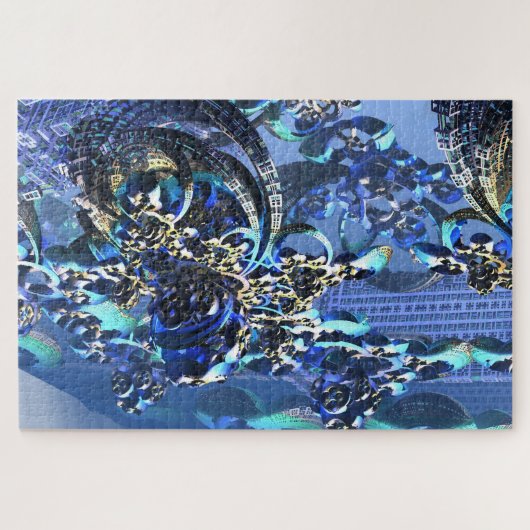 Puzzle Illustration 3D d'une fractale complexe (Horizontal)