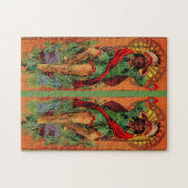 Puzzle Illustration amérindienne amérindienne de 1919 (Horizontal)