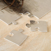 Puzzle Illustration botanique de fougère classique (Côté)