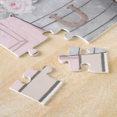 Puzzle Illustration Chic Ladies French Bakery Watercolor (Côté)