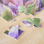 Puzzle Illustration colorée de succulents (Côté)