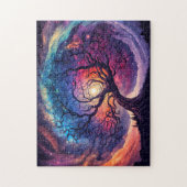 Puzzle Illustration colorée du ciel nocturne (Vertical)