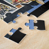 Puzzle Illustration d'affiche de voyage de Catalina (Côté)