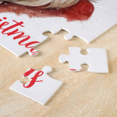 Puzzle Illustration d'aquarelle Santa Claus (Côté)
