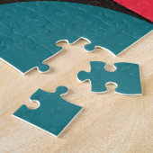 Puzzle Illustration d'art computationnel géométrique abst (Côté)