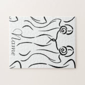Puzzle Illustration d'art féminin Thunder_Cove (Horizontal)