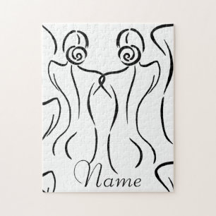 Puzzle Illustration d'art féminin Thunder_Cove