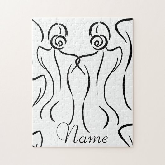 Puzzle Illustration d'art féminin Thunder_Cove (Vertical)