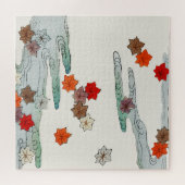 Puzzle Illustration d'automne et d'eau. (Horizontal)